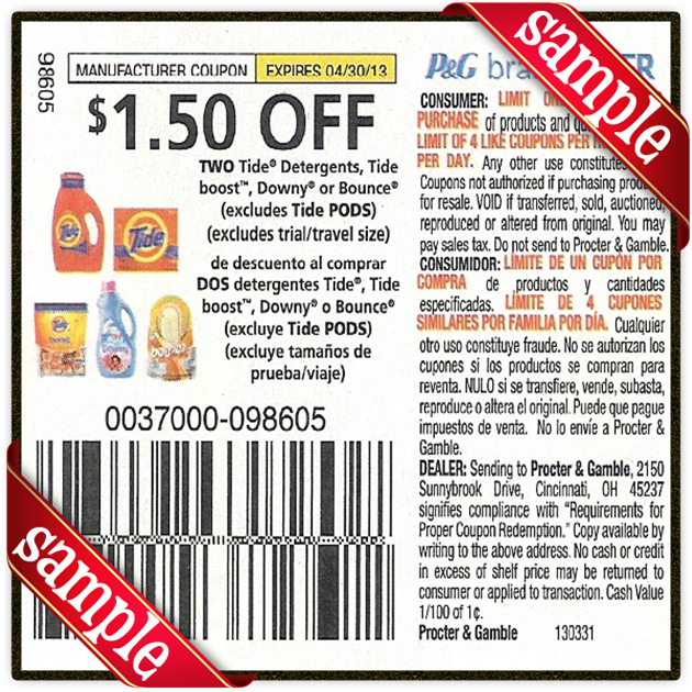 Tide Free Printable Coupons