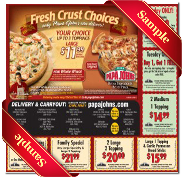 papa johns promo code