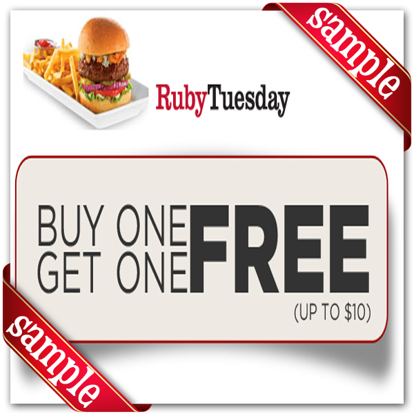 Free Printable Ruby Tuesday Coupons Printable Templates