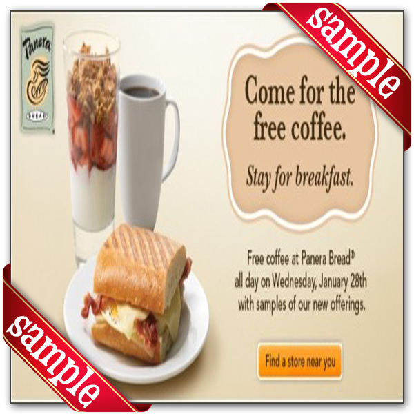 Panera Bread Printable Coupon December 2016