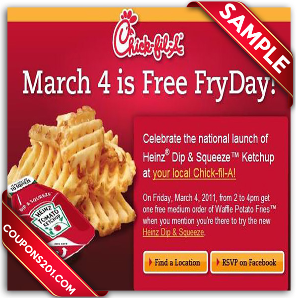 42 free chick fil a meal coupon