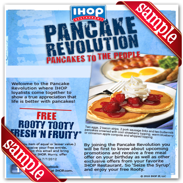 Free Ihop Printable Coupons Printable Templates