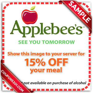 Applebees free coupon printable