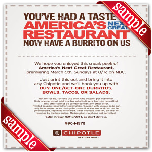 Chipotle Mexican Grill Off Coupon 2024
