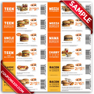 Coupons A&W