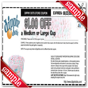 Dippin Dots Online Coupons