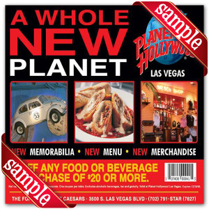 Free Printable Planet Hollywood Coupons