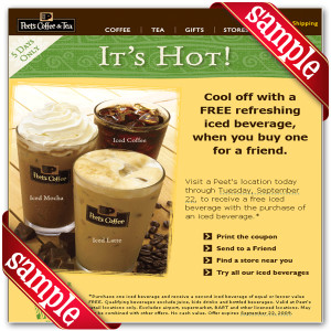 Get Free Printable Peet's Coffee & Tea Coupon Online