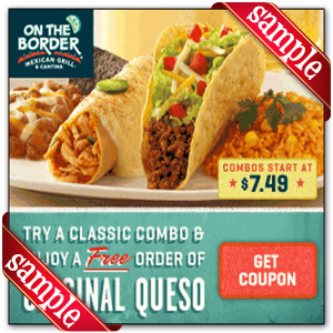 Get Free Printable on the border Coupon Online