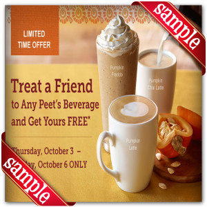 Get Printable Peet's Coffee & Tea Coupons