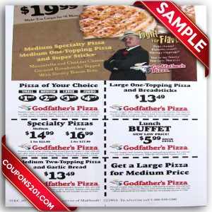 Godfather's pizza Coupon
