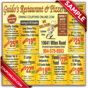 Guido's Pizza Coupon