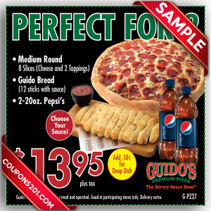 Guido's Pizza coupons free