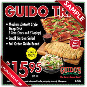 Guido's Pizza printable coupons