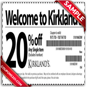 Kirklands coupon