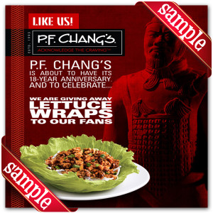 P.F. Changs Off Coupon 2024