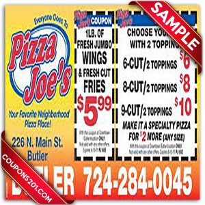 Pizza Joes Coupon