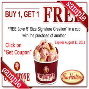 Printable Coupons For Cold Stone Creamery