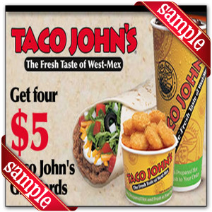 Printable Taco John Coupons