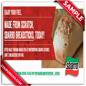 Sbarro coupon free