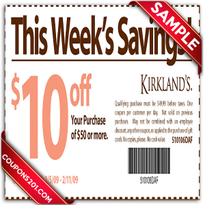 coupon Kirklands