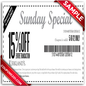 free Kirklands printable coupons