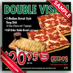 free coupons Guido's Pizza